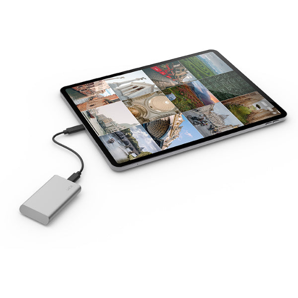 LaCie Portable SSD V2 – 1 TB, USB 3.2 Gen 2 (USB-C), für iPad (ab iPadOS 14)