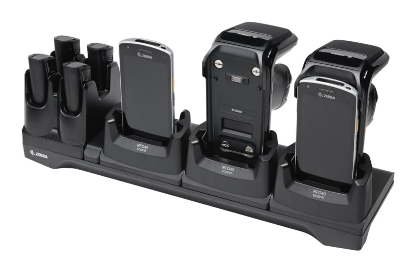 Zebra RFD40 Ladestation – 3 Einschübe – für EC50, EC55