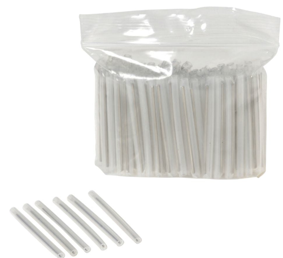 Lanview Verbindungshülse, 100er-Pack, 45 mm – Silber