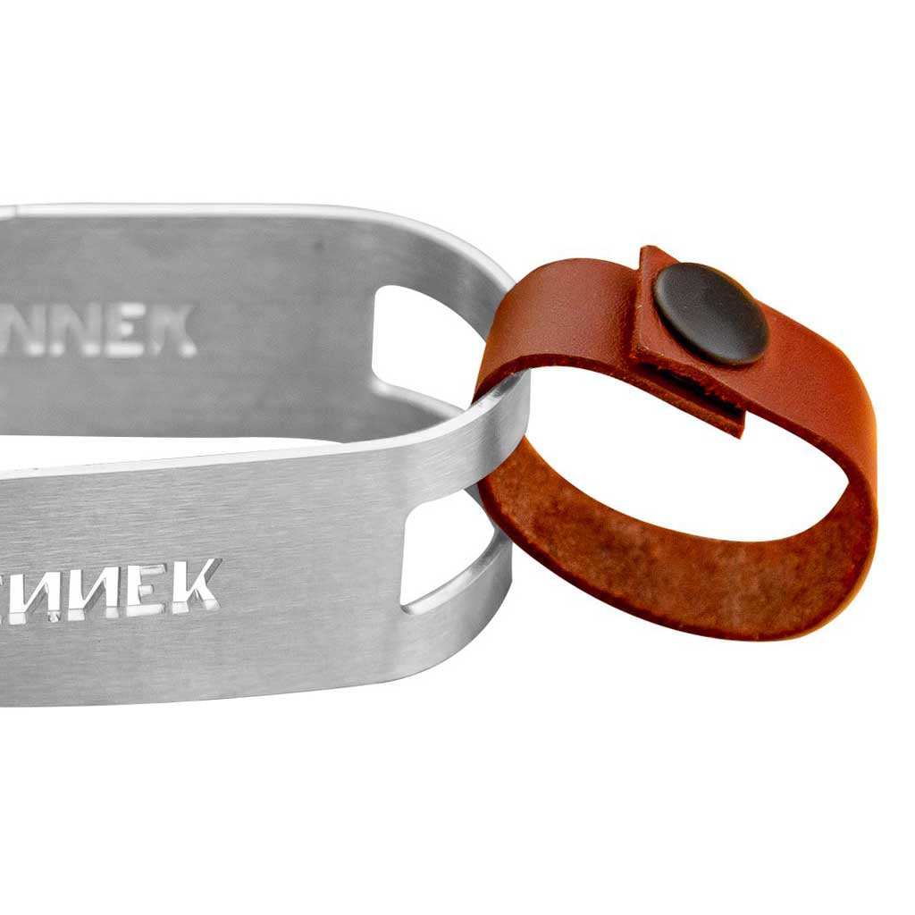 FENNEK Grillzange 37 cm, Edelstahl, Silber