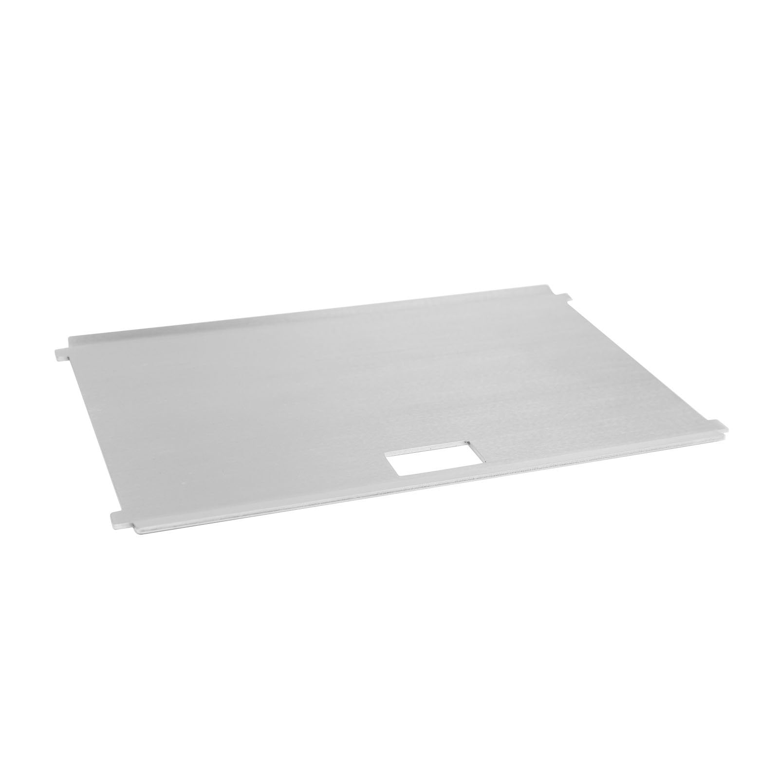 FENNEK Grillplatte – 28 × 18 × 0,5 cm, Edelstahl