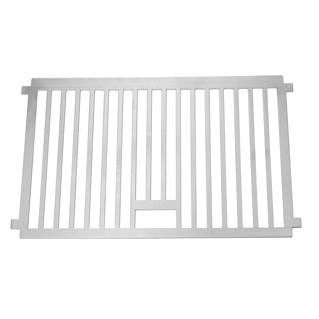 FENNEK Grillrost 28,2 × 18,3 × 0,2 cm, Edelstahl, rechteckig, für Fleisch