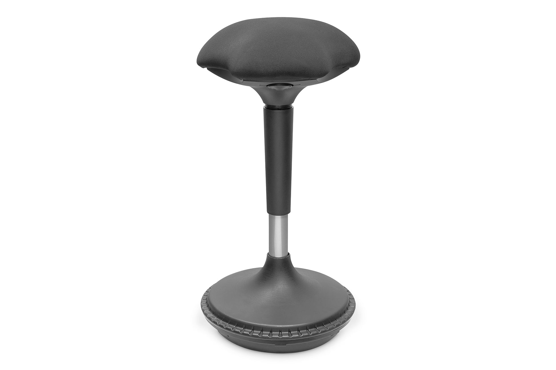Digitus Stehhocker – Schaum – Schwarz, mit Gasdruckfeder, 63–88 cm, bis 125 kg