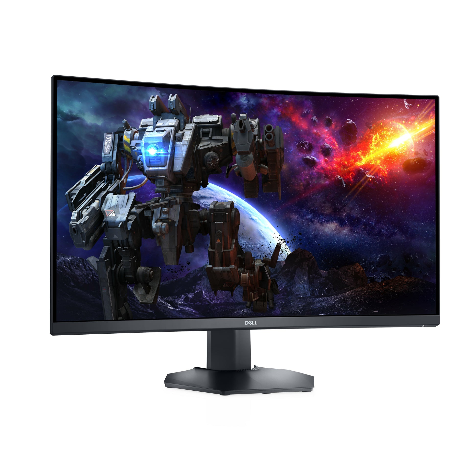 DELL S3222DGM – Monitor, 31,5" 2560 × 1440 (WQHD), VA, 165 Hz, 350 cd/m², Gebogen, VESA 100 × 100, Schwarz