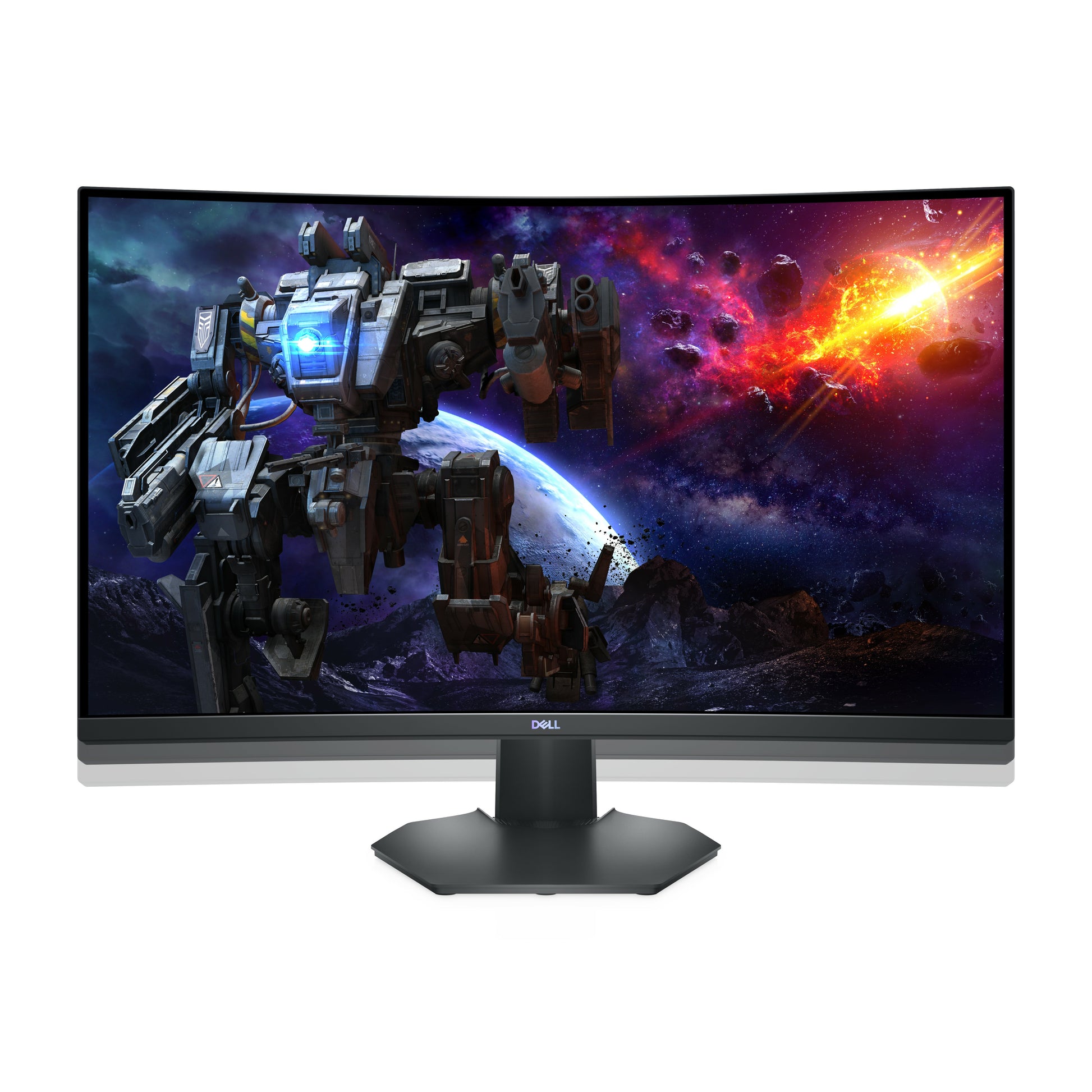 DELL S3222DGM – Monitor, 31,5" 2560 × 1440 (WQHD), VA, 165 Hz, 350 cd/m², Gebogen, VESA 100 × 100, Schwarz