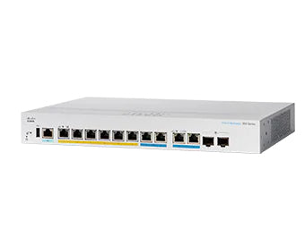 Cisco CBS350 – Managed Switch – 6×GbE, 2×2.5G, 2×SFP, L3, PoE+ 124 W, 1U