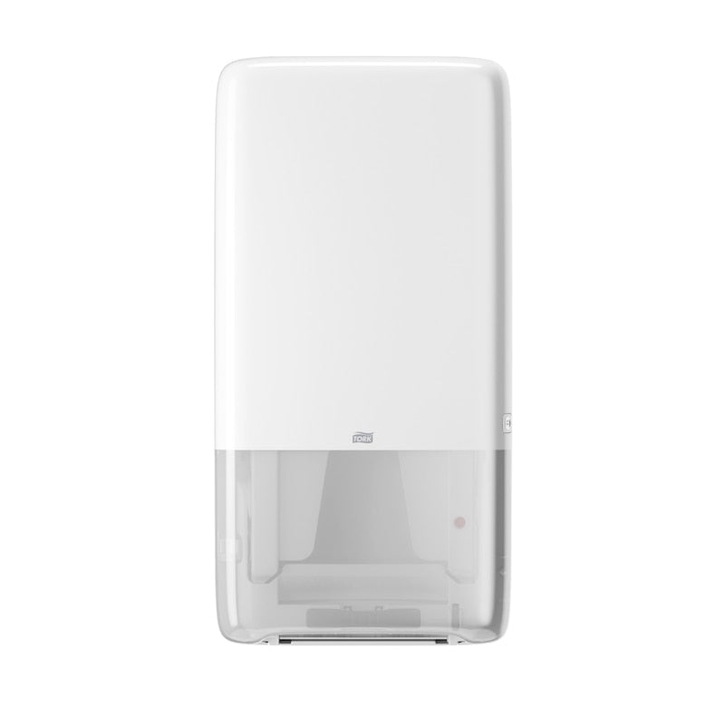 Tork Handtuchrollenspender PeakServe Elevation Kunststoff Weiss – für Tork H5 – 370 × 731 × 101 mm
