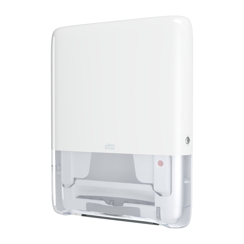 Tork PeakServe Endlos-Handtuchspender Elevation – für H5, Kunststoff, Weiss, 367 × 491 × 101 mm