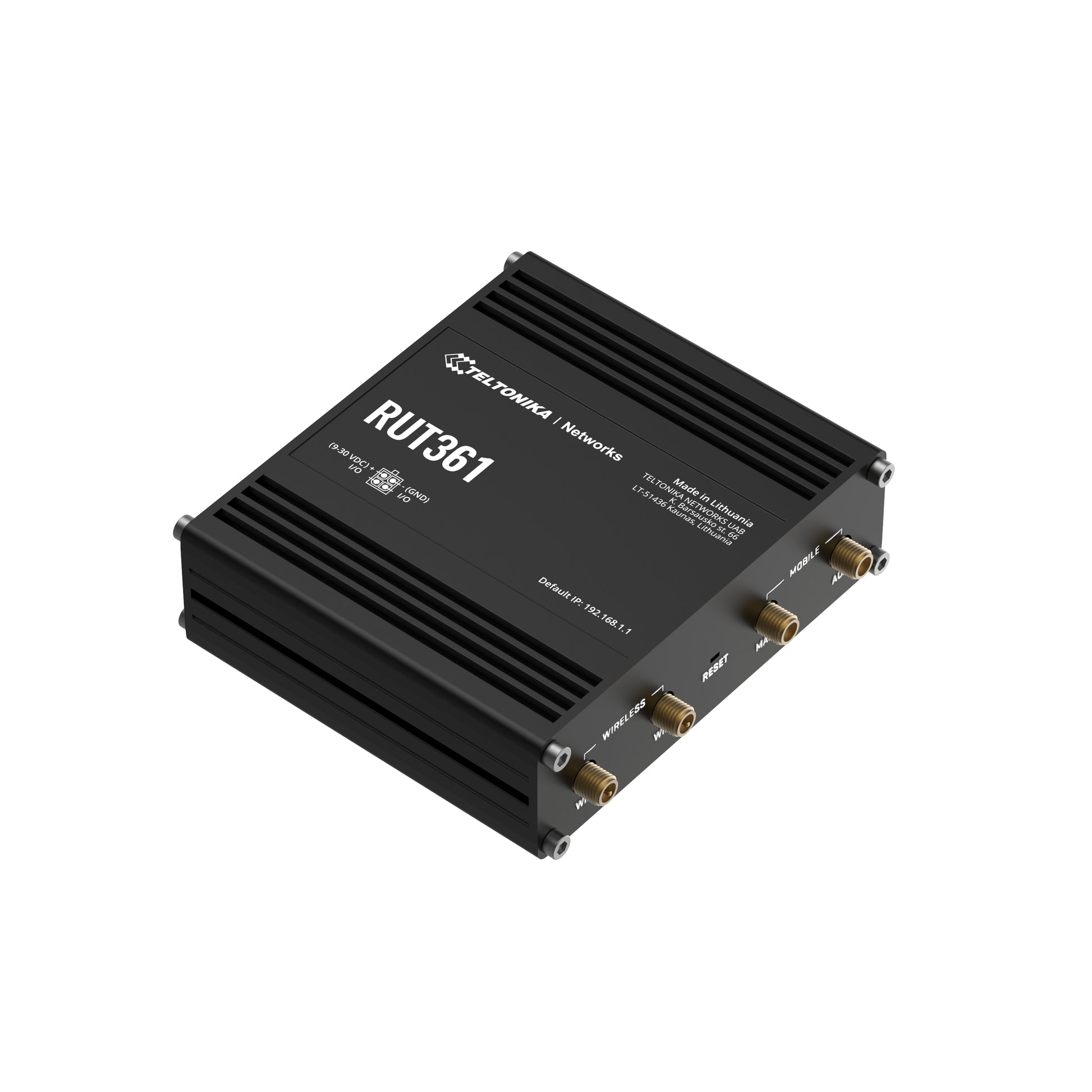 Teltonika RUT361 – WLAN-Router – Wi-Fi 4 (2,4 GHz), 300 Mbit/s