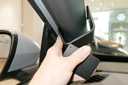 Brodit ProClip – Auto-Halterung (passiv) – Klemmhalterung, horizontal – Schwarz