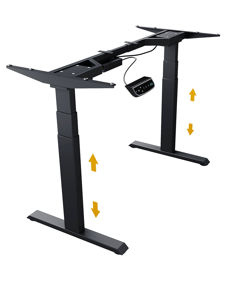 Icy Box – Stehtisch – 170 × 62 × 128 cm – Schwarz – Höhenverstellbar