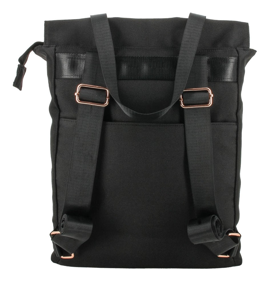 Mobilis City-Rucksack – für 16″, 16 l, mit Tablet-Fach – Schwarz, 150 × 210 × 60 mm