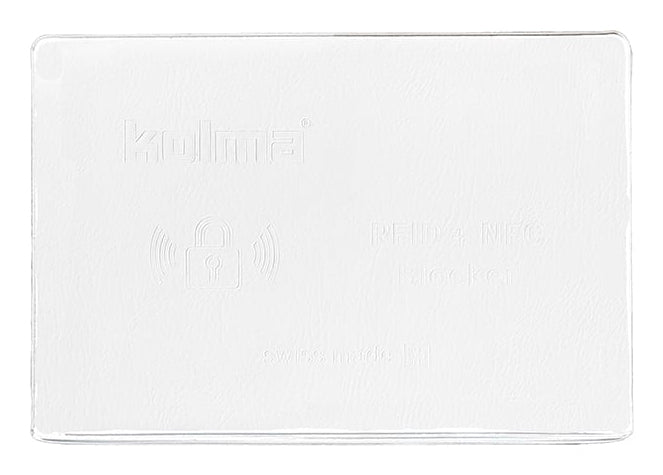 Kolma Doppelhülle – für Kreditkarten – 95 × 63 mm, Kunststoff, weiss – 2 Stück
