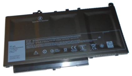 Vistaport Notebook-Akku – für Dell Latitude E7470 – 42 Wh, 11,4 V (3 Zellen) – Schwarz