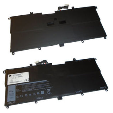 Vistaport Notebook-Akku – für Dell XPS 9365 – 45 Wh, 7,6 V (4 Zellen) – Schwarz