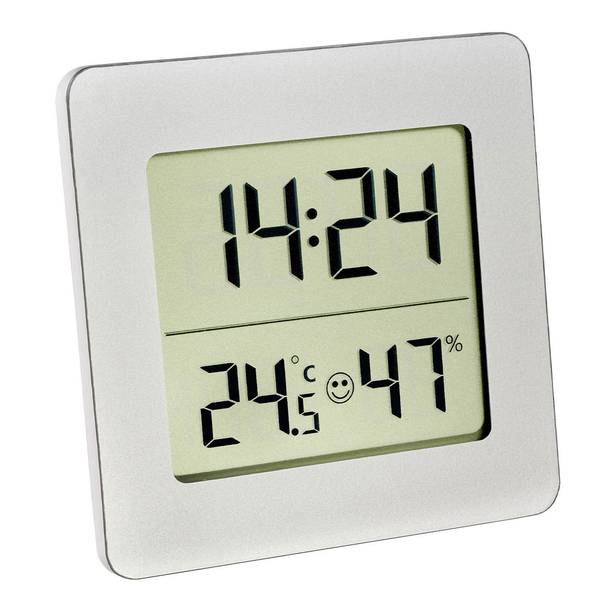 TFA-Dostmann 30.5038 – Thermo-/Hygrosensor, Funk, Display – Silber
