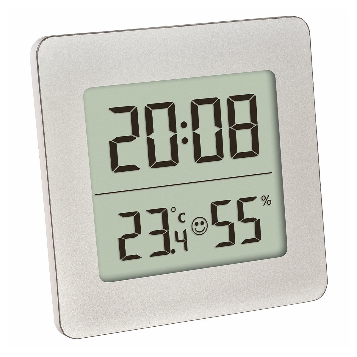 TFA-Dostmann 30.5038 – Thermo-/Hygrosensor, Funk, Display – Silber