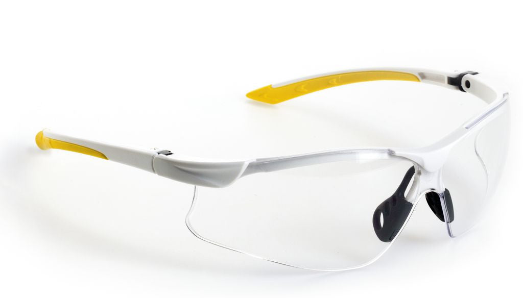 Unico Graber Schutzbrille 2600 CSV – klar, kratzfest, gelb