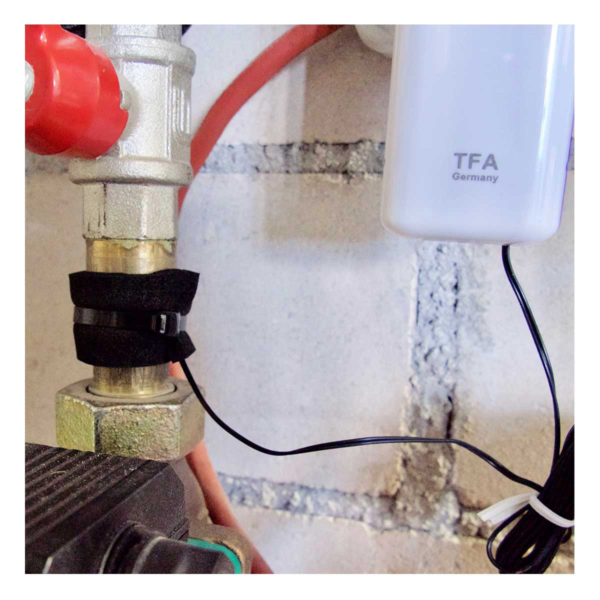 TFA-Dostmann WeatherHub SET Temperatur-/Feuchtesensor – 868 MHz, −40–60 °C, 0–99 %, Innen/Aussen