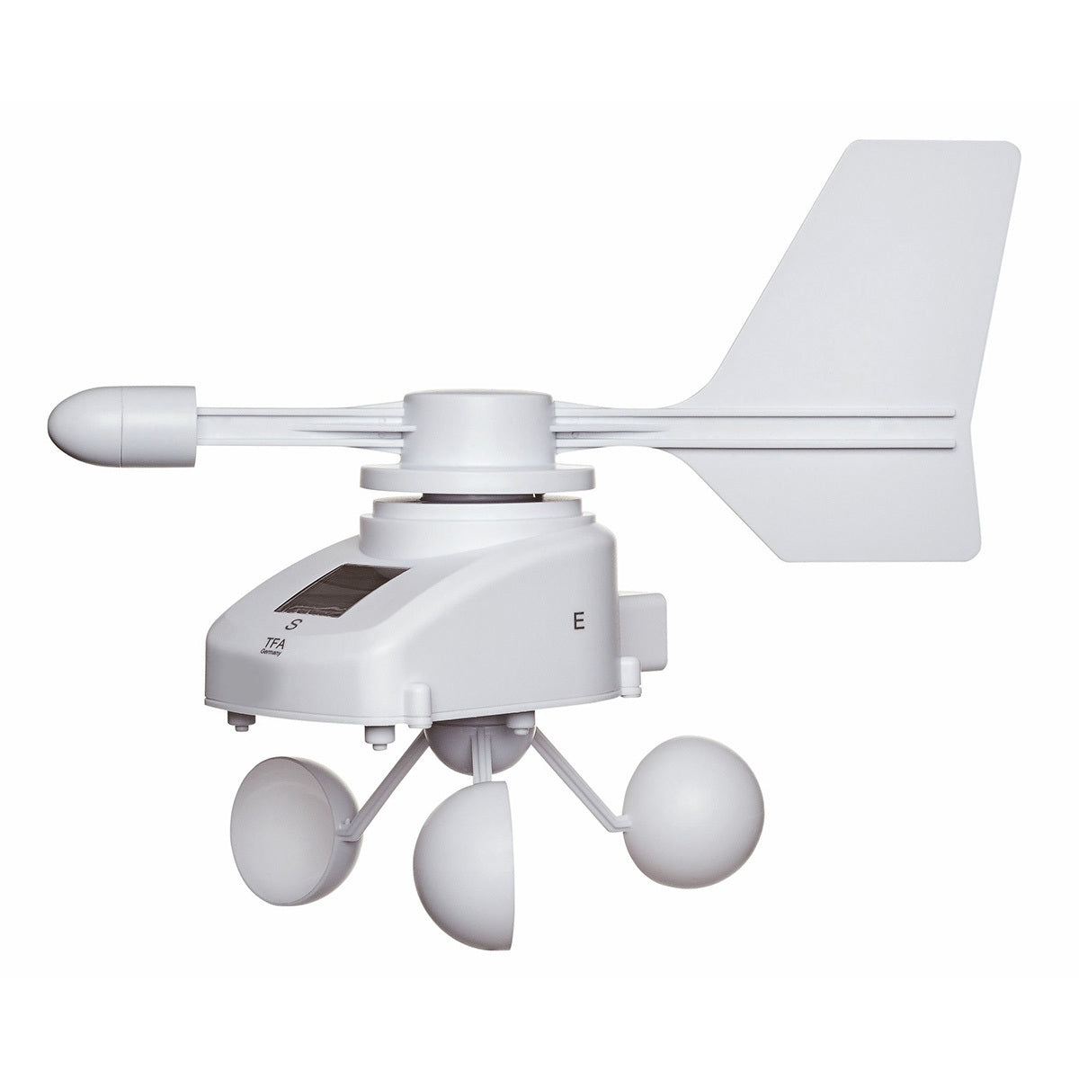 TFA-Dostmann WeatherHub SET5 – Smart-Hub/Bridge – WLAN, 868 MHz, Feuchte, Regen, Temperatur, Wind – Weiss