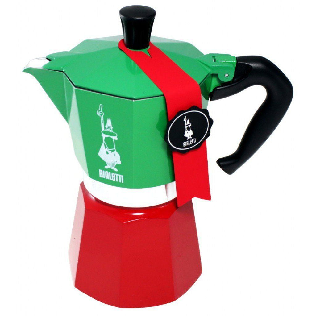 Bialetti Moka Express French Press / Kaffeebereiter – 0,3 l, 6 Tassen, Aluminium