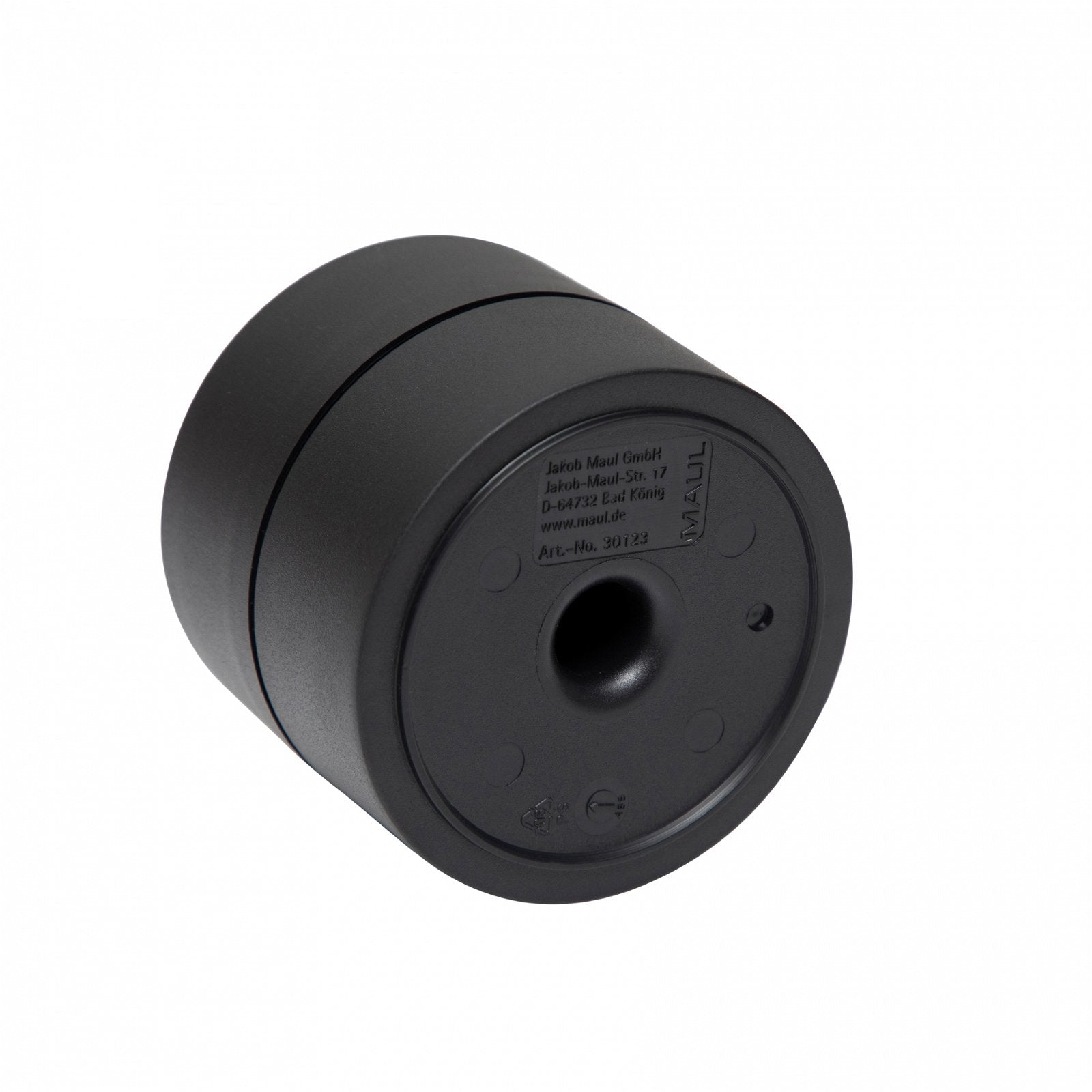 MAUL Klammerspender – Kunststoff, Schwarz, 73 × 60 mm