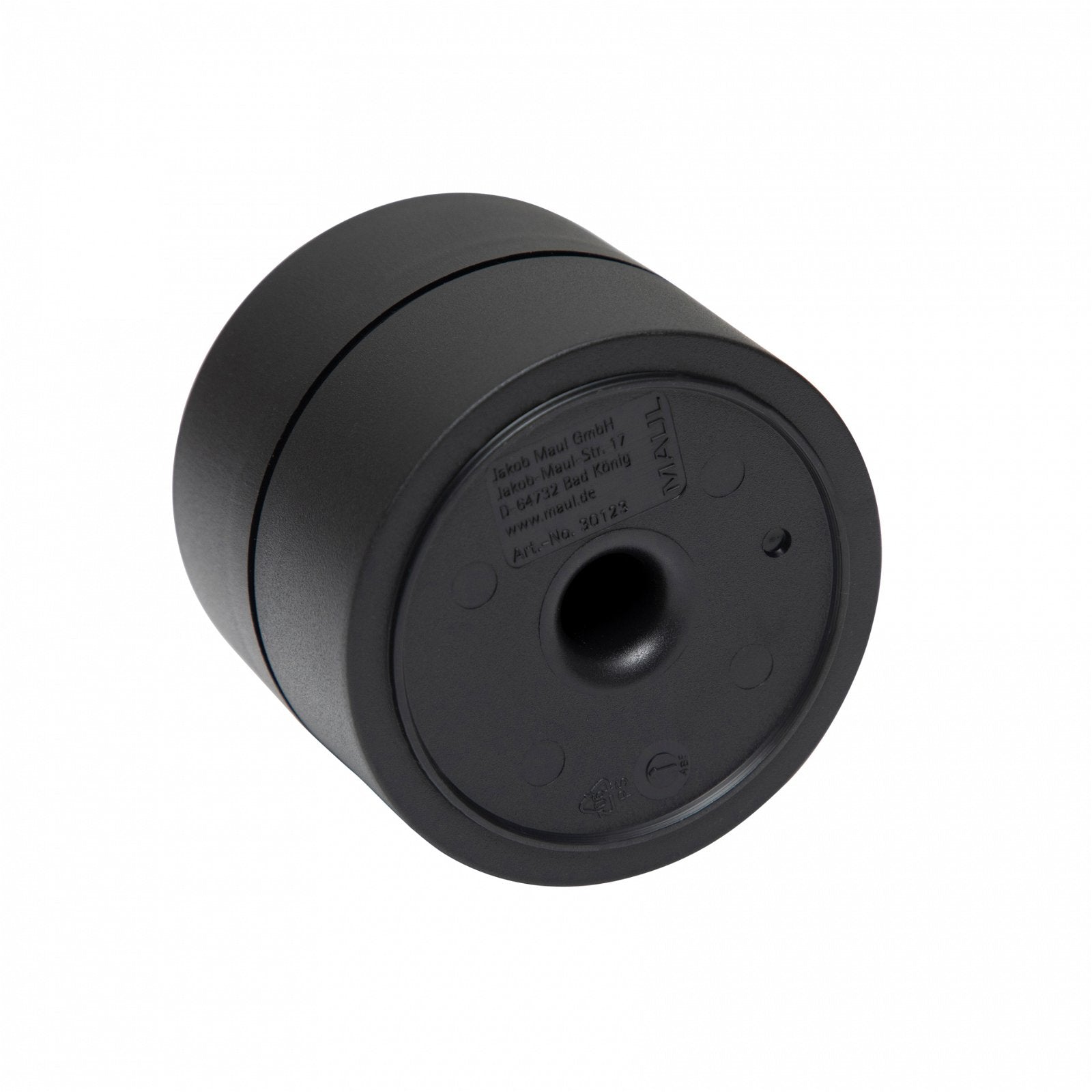 MAUL Klammerspender – Kunststoff, Schwarz, 73 × 60 mm