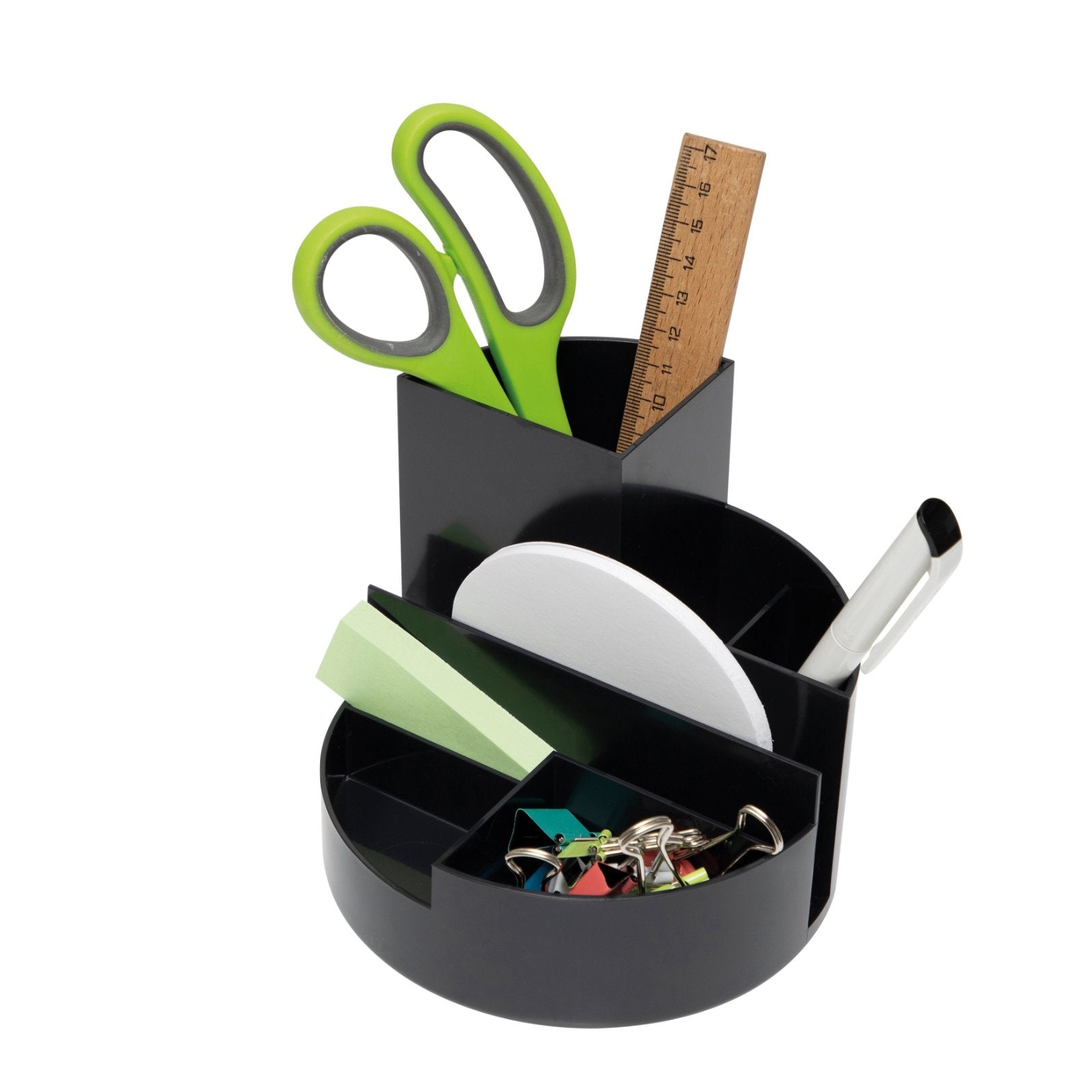 MAUL Stiftschlaufe – Kunststoff, Schwarz, 140 × 125 mm