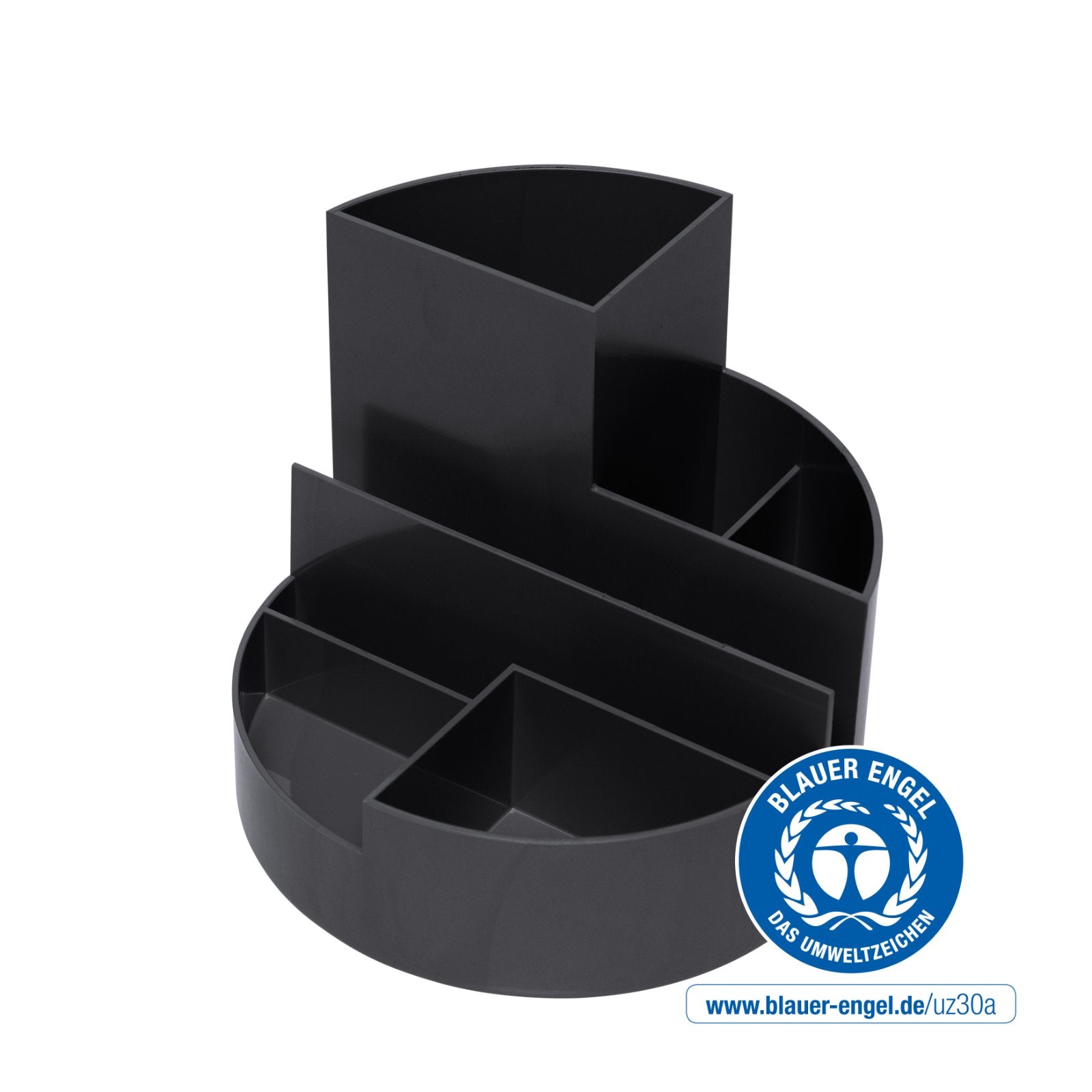 MAUL Stiftschlaufe – Kunststoff, Schwarz, 140 × 125 mm