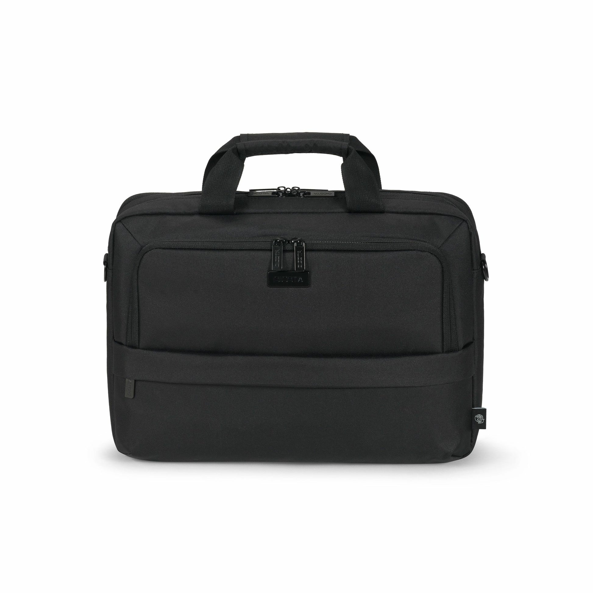 DICOTA Notebook-Tasche bis 17,3" – Wasserabweisend, 100% recyceltes PET – Schwarz