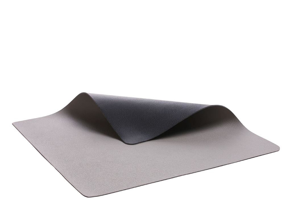 BITZ Tischset – PVC, Grau, 46 × 33 cm