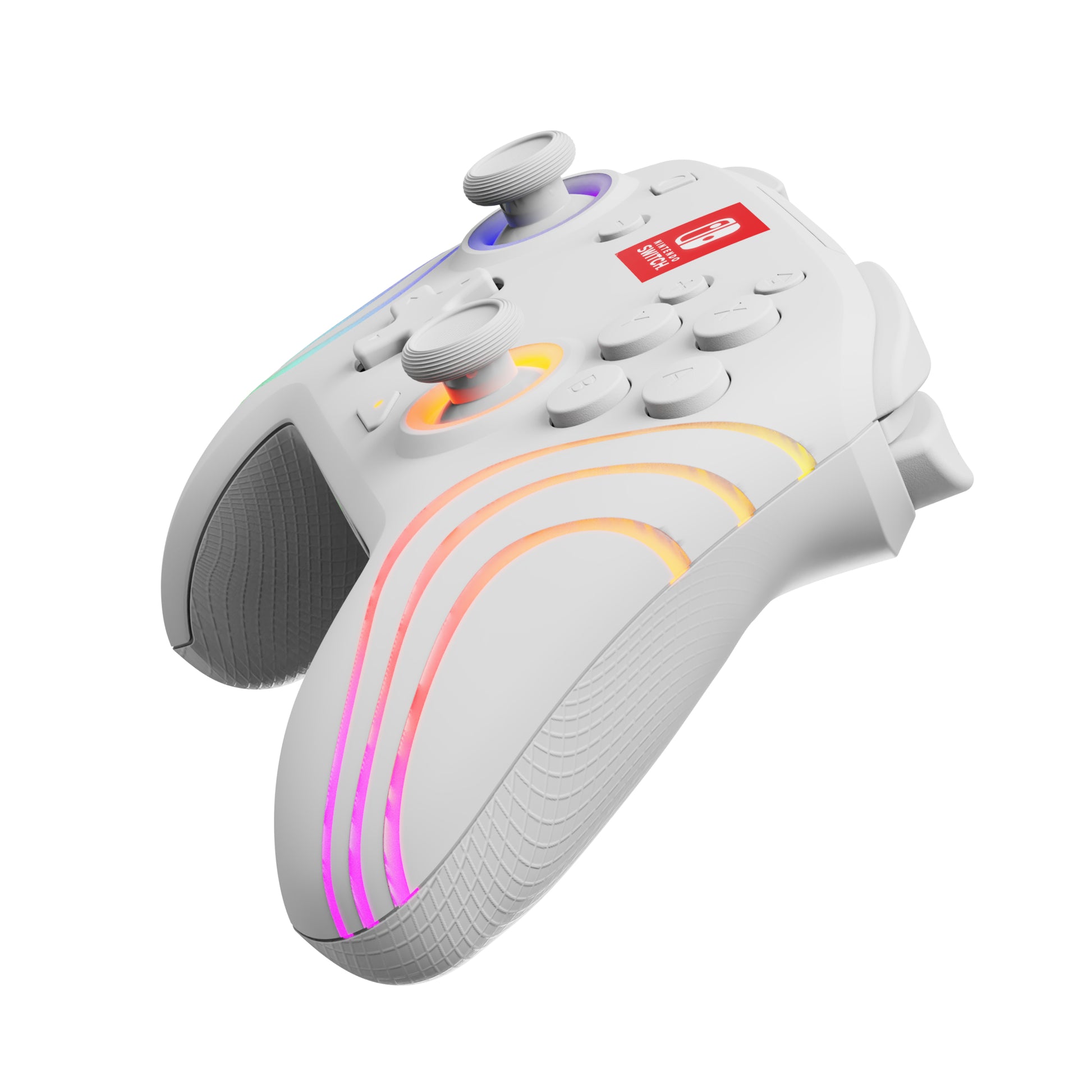 PDP Afterglow Wave – Gamepad – USB + RF + Bluetooth – Bewegungssteuerung, RGB – für Nintendo Switch