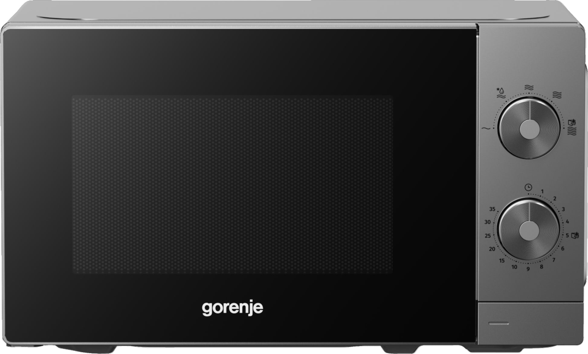 Gorenje Mikrowelle MO20E1T4 – 20 l, 700 W – schwarz/edelstahl