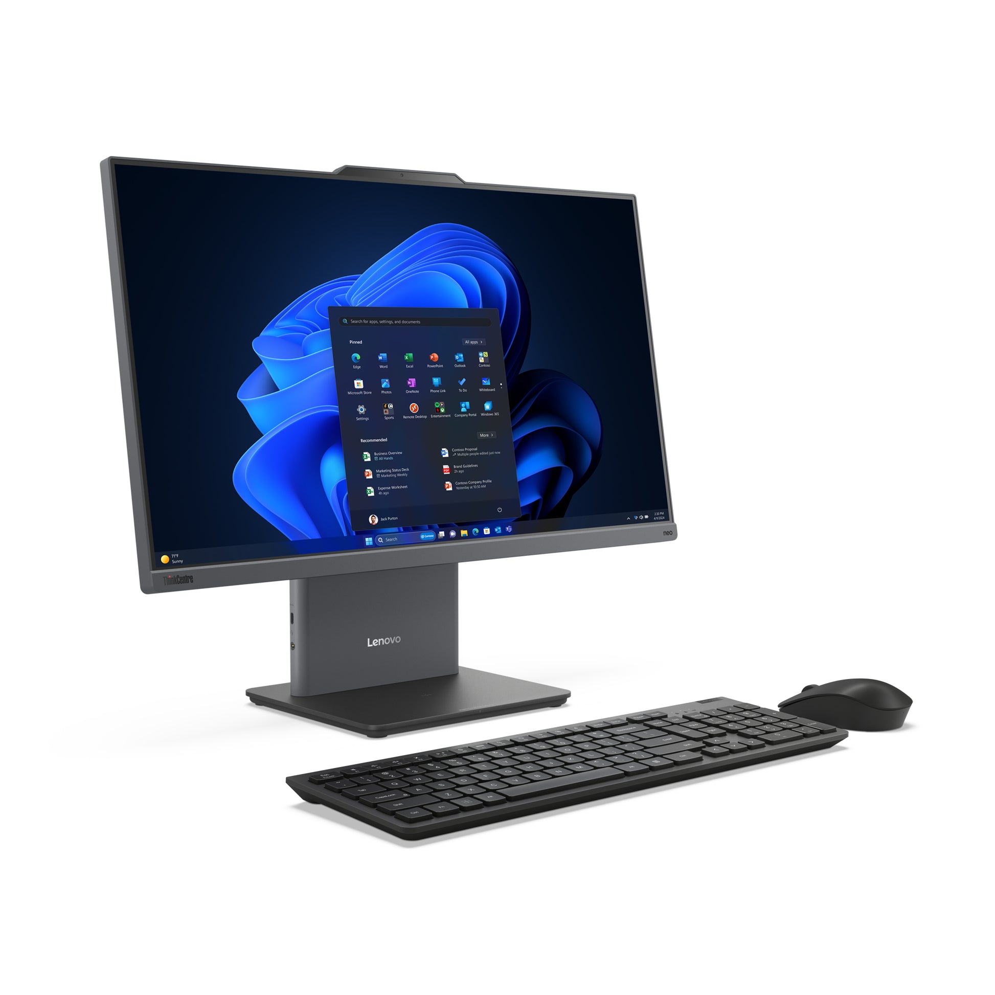 Lenovo ThinkCentre All-in-One – 23,8" Full HD, Intel Core i7-13620H, 16 GB RAM, 1 TB SSD, Windows 11 Pro