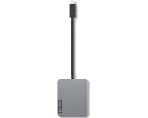 Lenovo Travel Gen2 Multiport-Adapter – USB-C, 1× HDMI, 1× VGA, 1× USB-A, GbE, für Windows