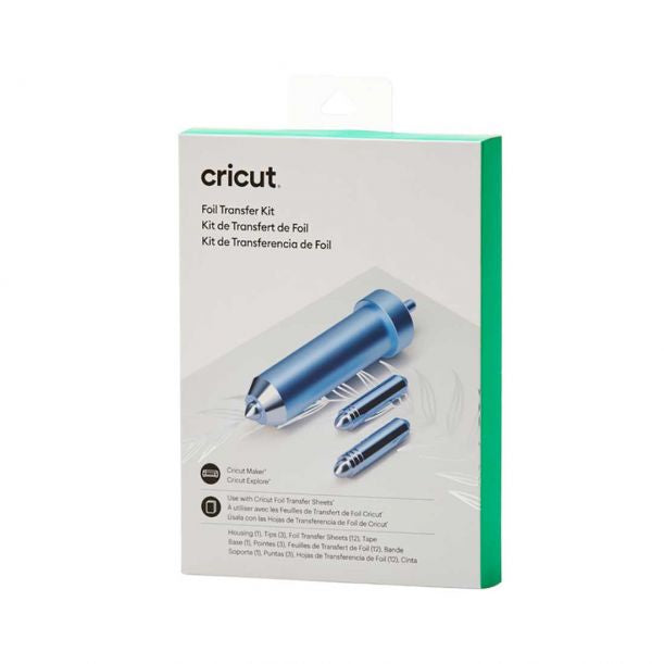 Cricut Werkzeugset, inkl. 12 Folien (101 × 152 mm), Gold/Silber – für Joy