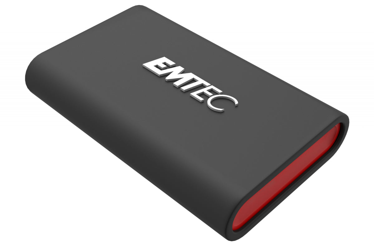 Emtec ELITE X210 Externes SSD-Laufwerk – 512 GB, USB 3.2, schock- und vibrationsfest