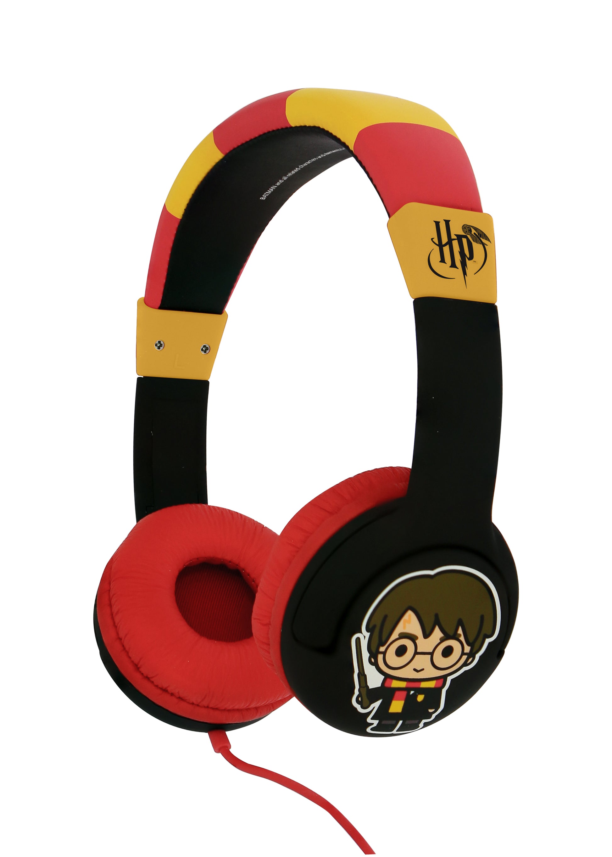 OTL Technologies Harry Potter Chibi Kinderkopfhörer – Over-Ear, Stereo, Kabelgebunden, 3,5 mm Klinke, Mehrfarbig