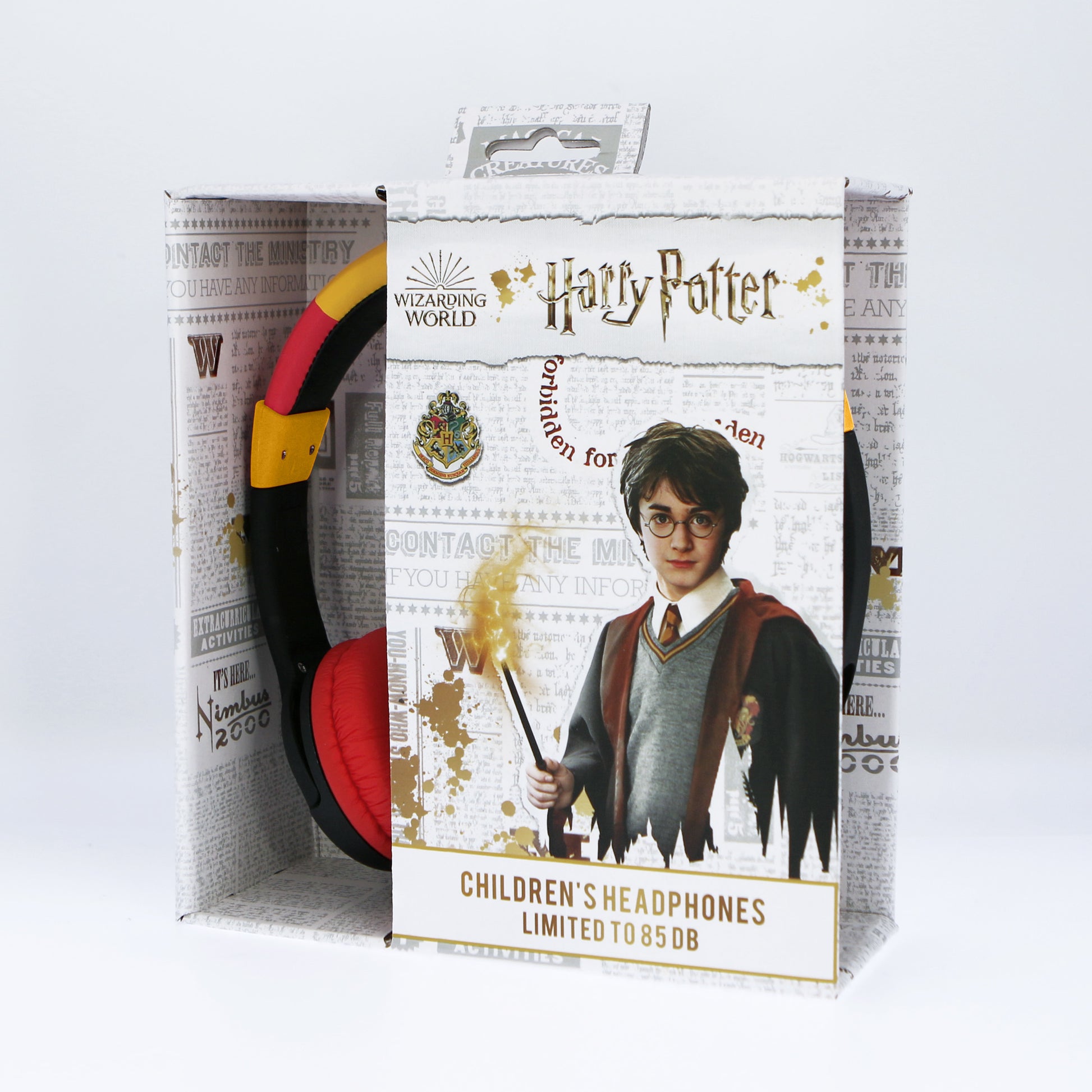 OTL Technologies Harry Potter Chibi Kinderkopfhörer – Over-Ear, Stereo, Kabelgebunden, 3,5 mm Klinke, Mehrfarbig