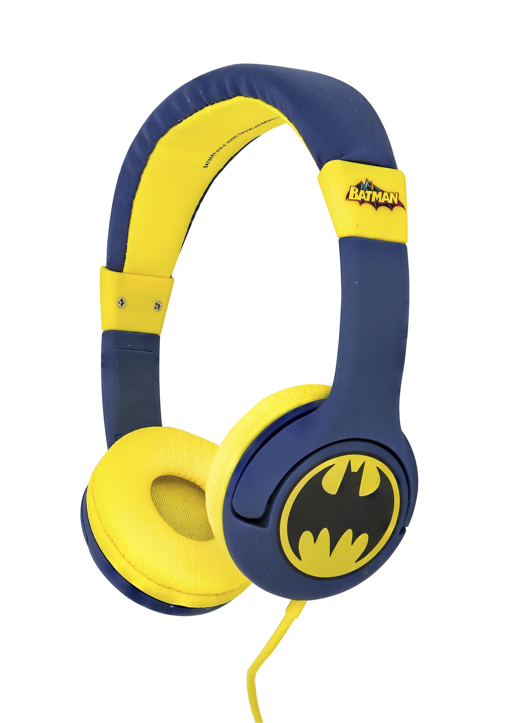 OTL Technologies OTL Batman Signal Gaming-Headset – Over-Ear, Stereo, Kabelgebunden, 3,5 mm Klinke, Blau, Gelb