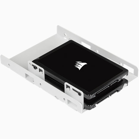 Corsair CSSD-BRKT2W – SSD-Montagehalterung für 2,5" Laufwerke, Weiss