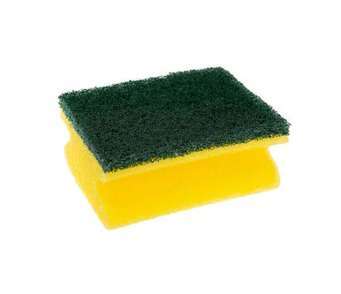 3M Scotch-Brite Scheuerschwamm Classic – Schaumstoff, Rechteckig, für Pfannen, mehrfarbig, 16 Stk.