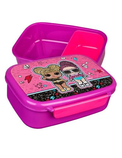 Scooli L.O.L. Surprise – Lunchbox, 18 × 6 × 13.5 cm, Kunststoff, Rosa