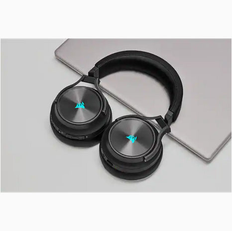 Corsair Virtuoso RGB Wireless XT – Over-Ear Headset – USB-A, Surround Sound – Schwarz