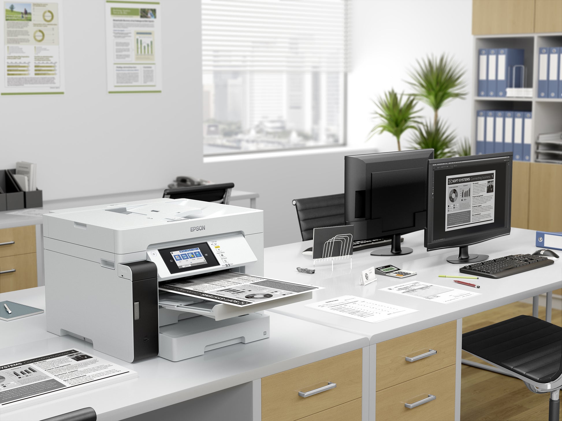 Epson M15180 – Tintenstrahl-MFP A4 – WLAN