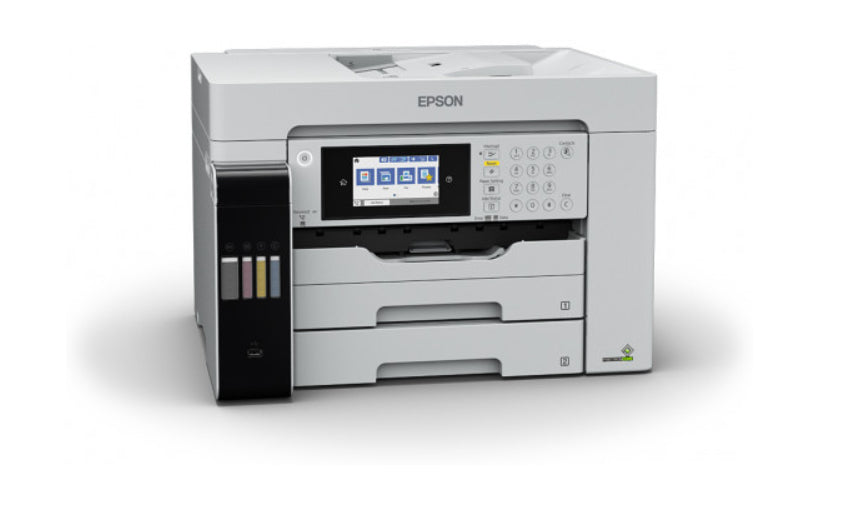 Epson EcoTank Pro ET-16680 – Farbiges Tintenstrahl-MFP A3, 4-in-1 – USB/LAN/WLAN – Duplex, ADF – 25 Seiten/Min S/W