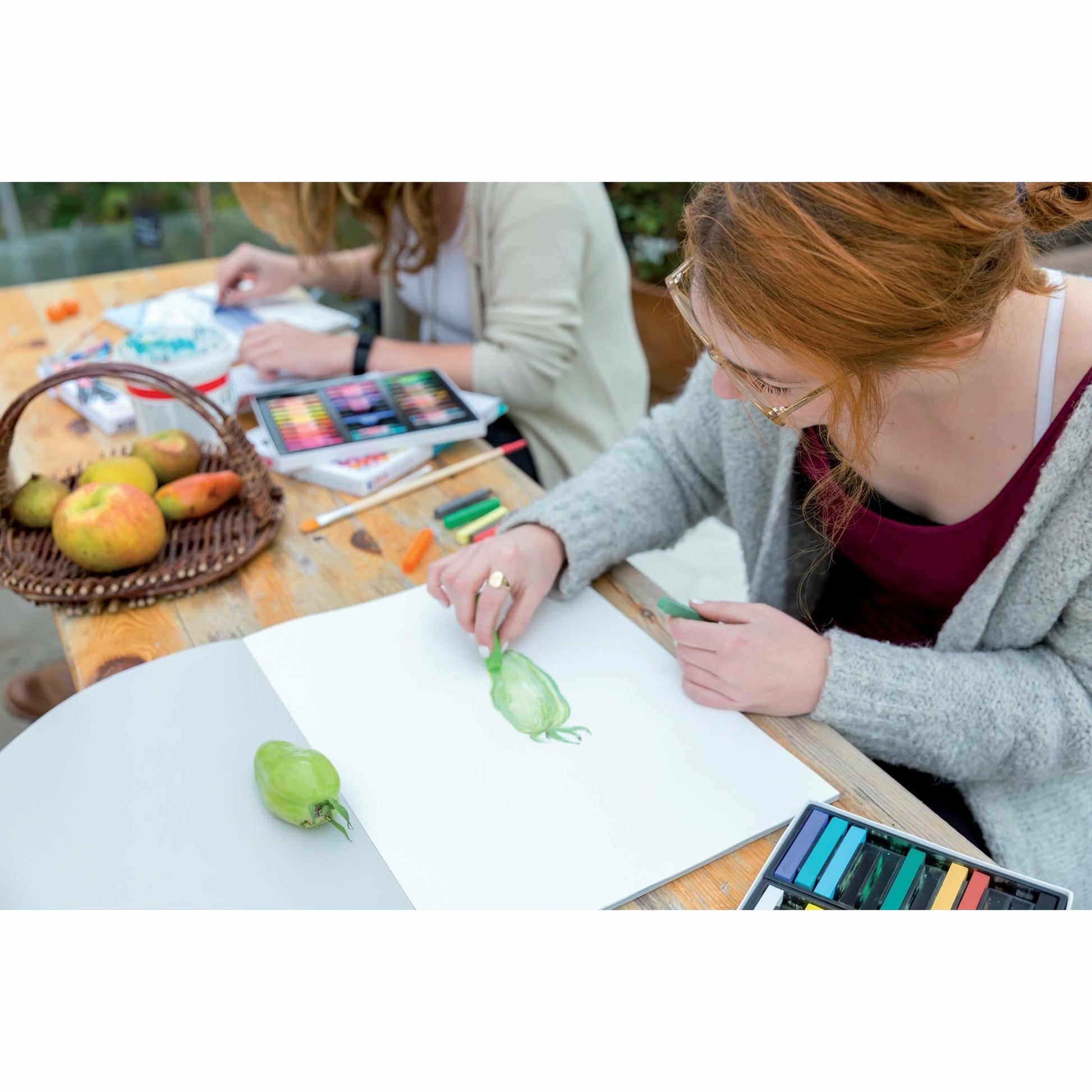 Talens Art Creation – Skizzenbuch, 12 × 12 cm, 140 g/m², 160 Seiten, korallenrot, mit Gummiband, säurefrei