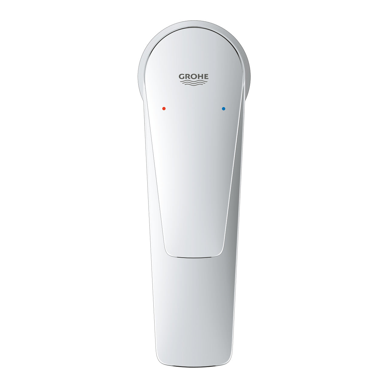 GROHE Start Edge Badebatterie – Einhebelmischer, Metall, Chrom