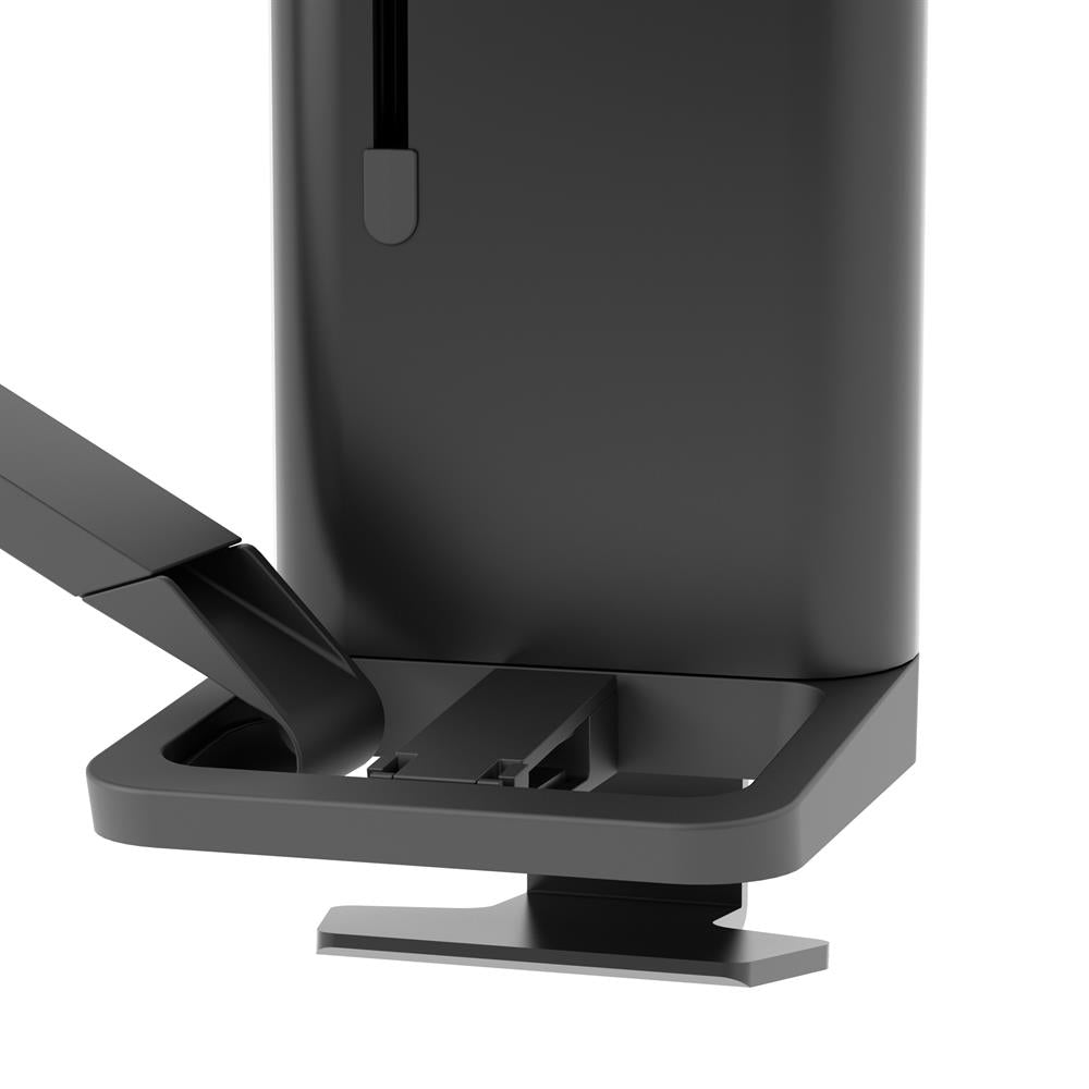 Ergotron Klemme – Tischstärke 1,2–3,2 cm, 110 × 100 × 90 mm – für Trace – Schwarz – 98-490-224