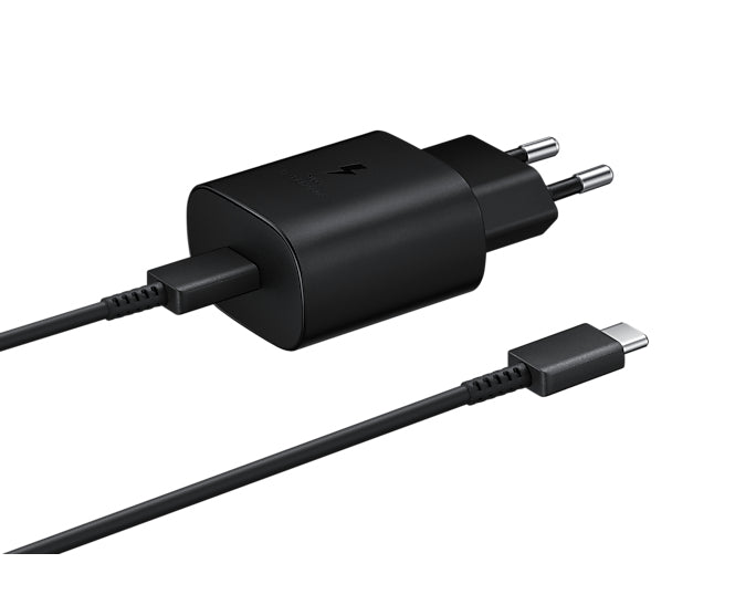 Samsung Rapide Port USB-Ladegerät 25 W – USB-C×1 – für Galaxy S10 5G, A80, A70 – schwarz